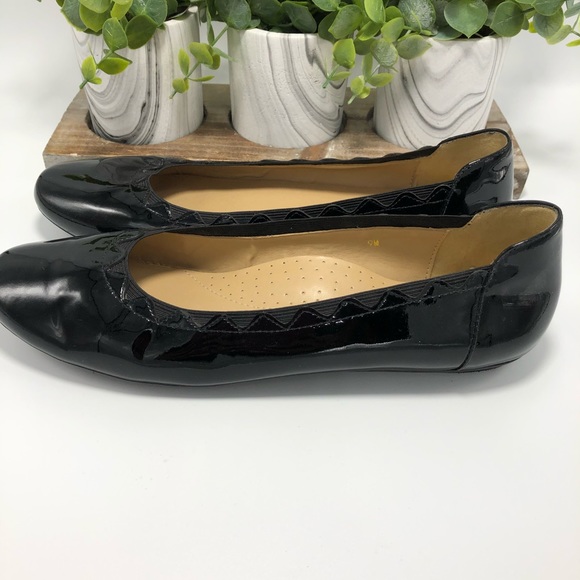 Neiman Marcus Shoes - Black patent leather ballet flat